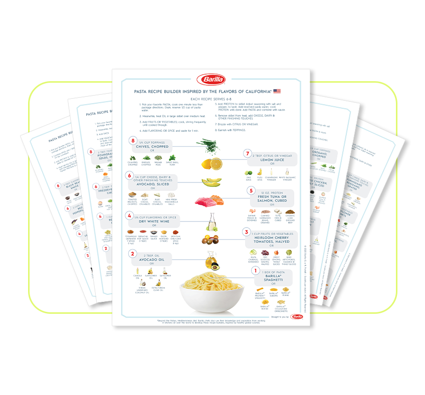 Barilla: Pasta Recipe Builders Series