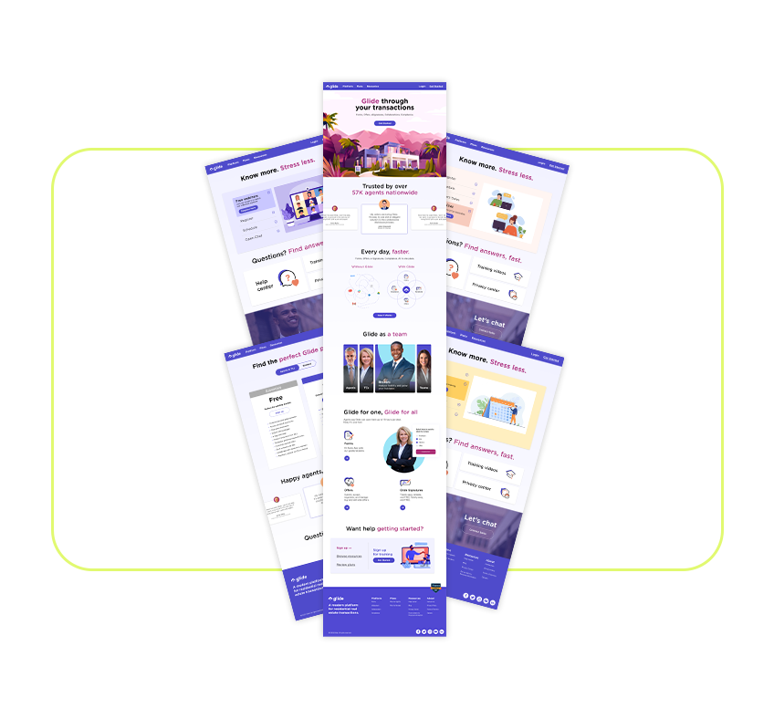 Glide: Web Design &amp; UI/UX